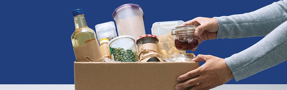 give to food bank